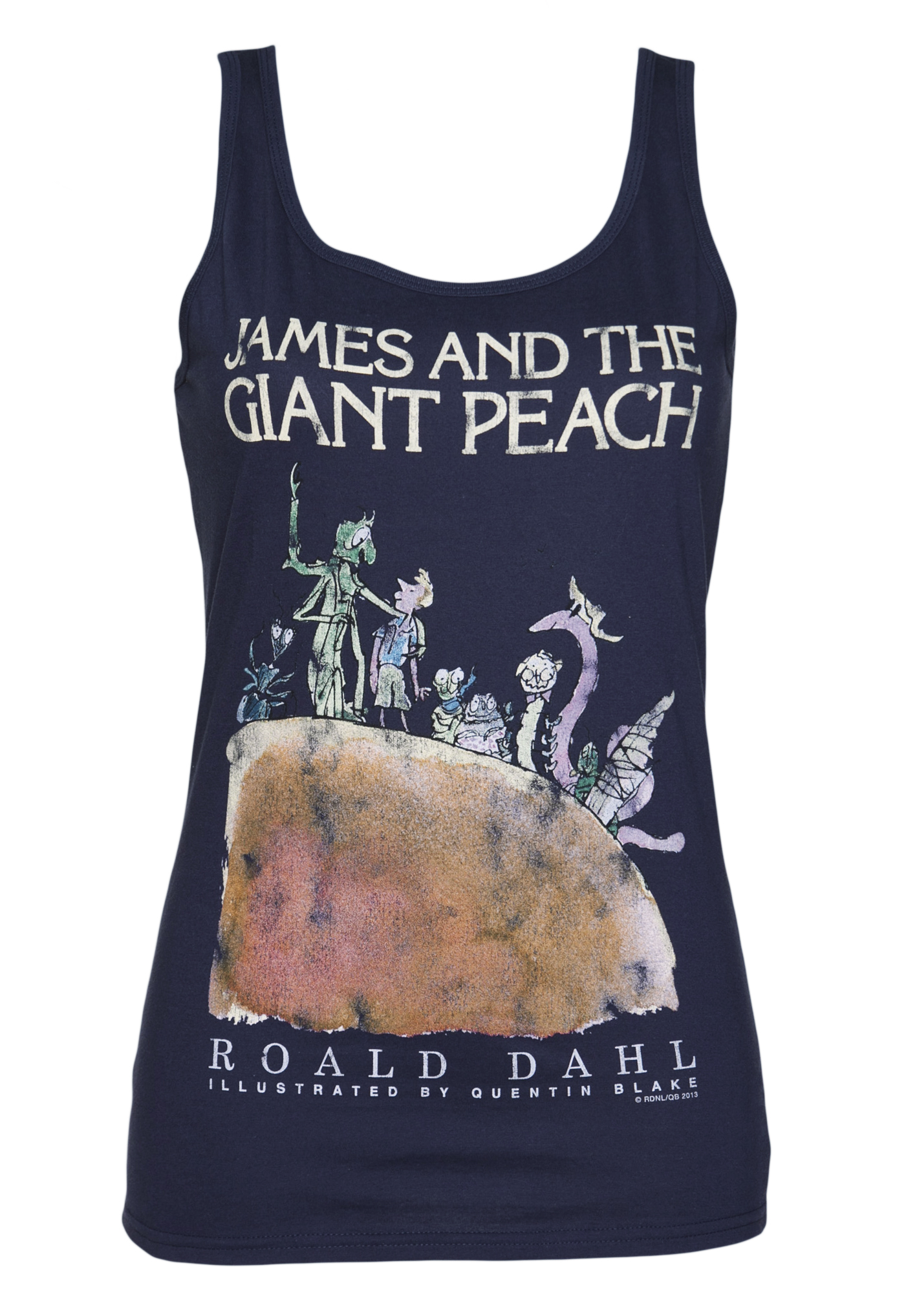 TruffleShuffle Ladies Roald Dahl James and the Giant Peach Vest