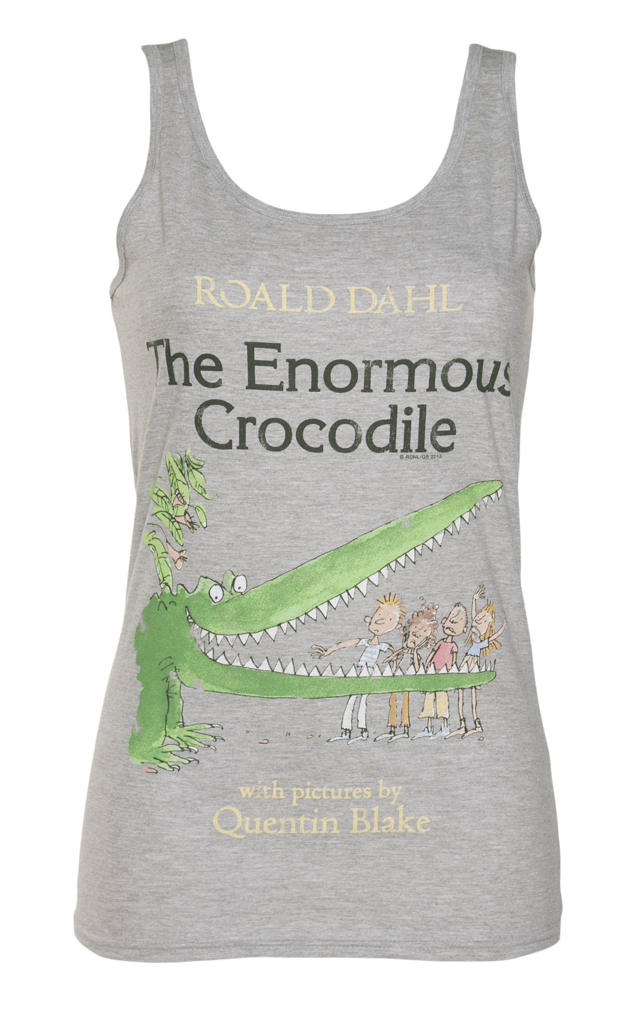 TruffleShuffle Ladies Roald Dahl The Enormous Crocodile Vest
