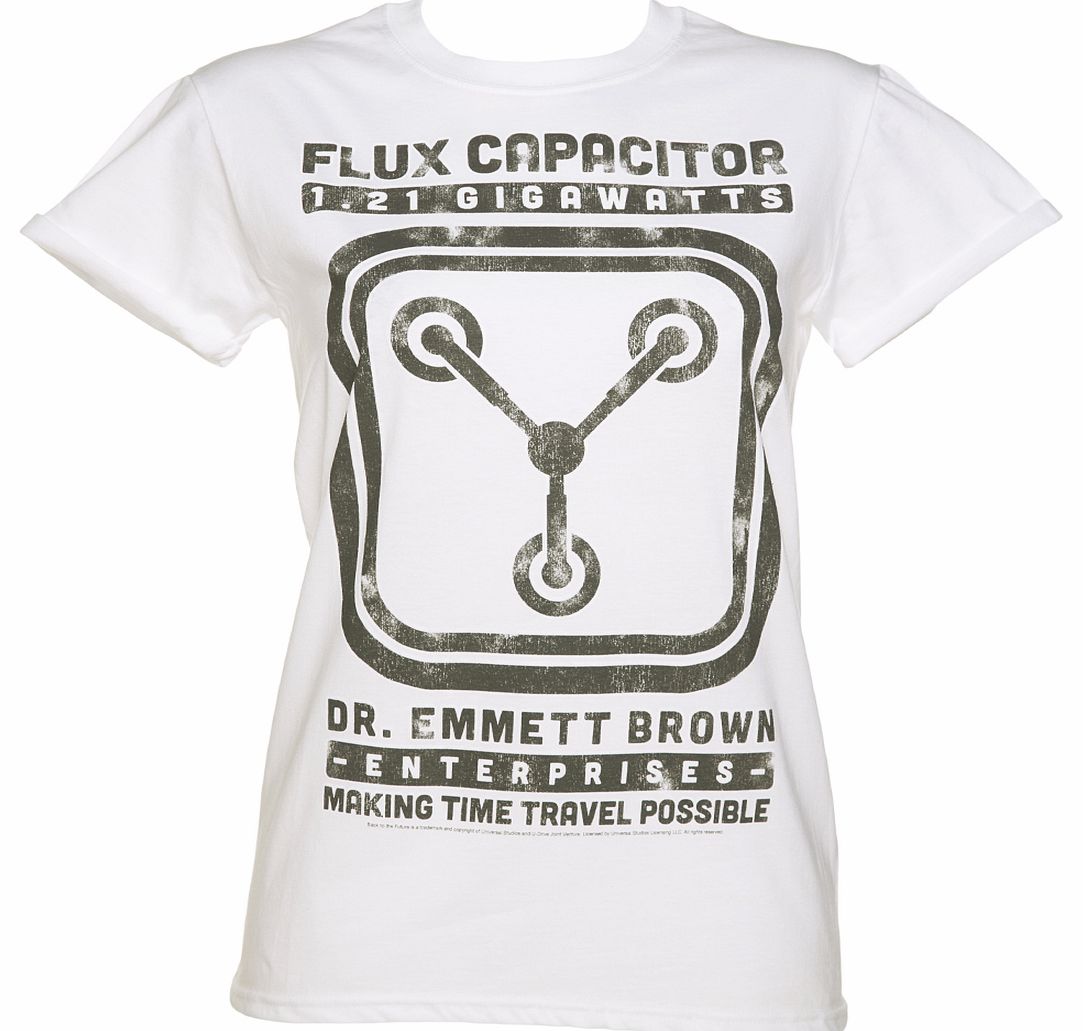 TruffleShuffle Ladies Schematic Back to the Future Flux