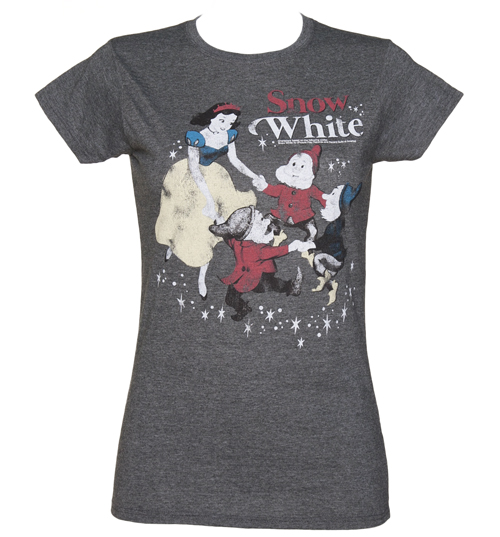 TruffleShuffle Ladies Snow White and The Seven Dwarves T-Shirt