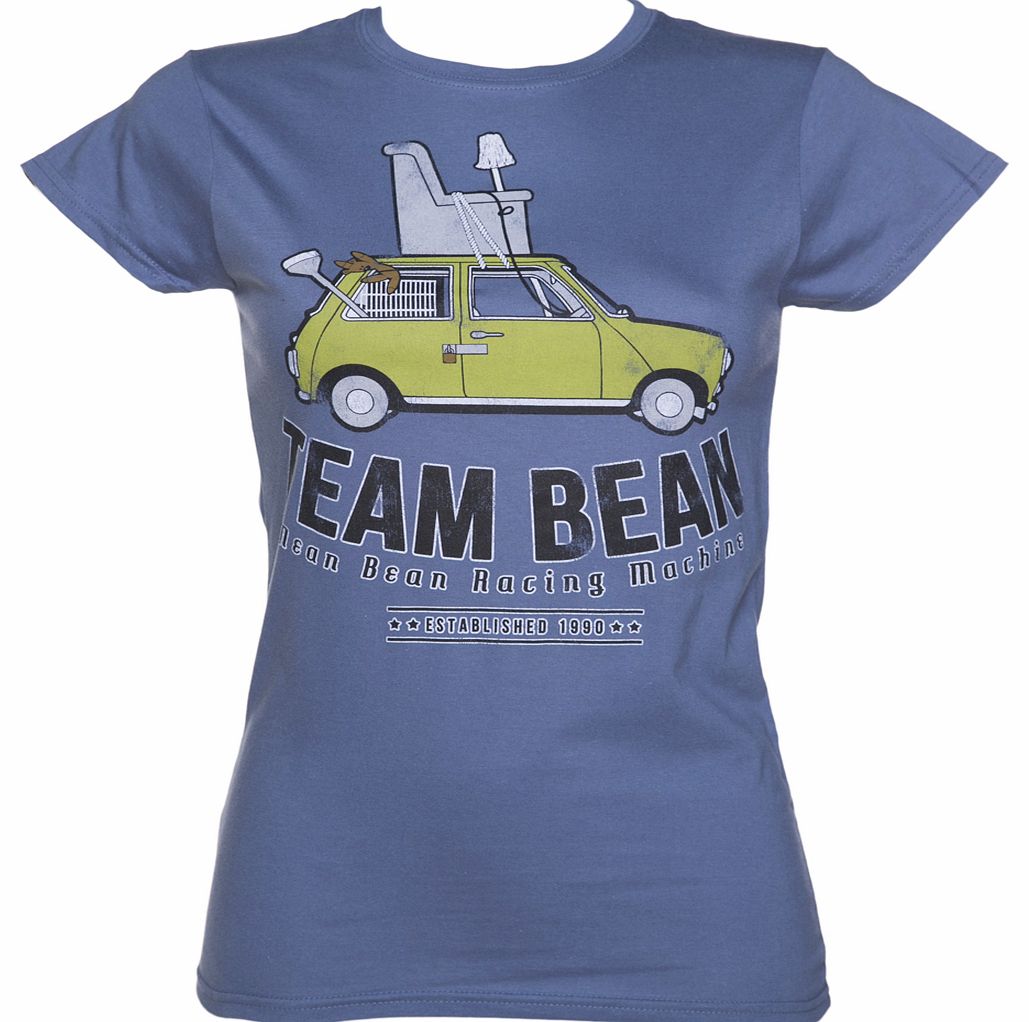 Ladies Team Bean Racing Mr Bean T-Shirt
