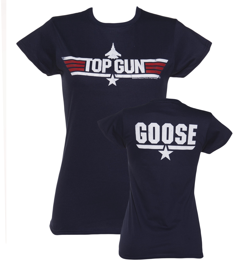 TruffleShuffle Ladies Top Gun Goose T-Shirt