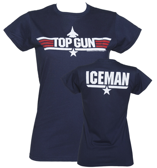 TruffleShuffle Ladies Top Gun Iceman T-Shirt