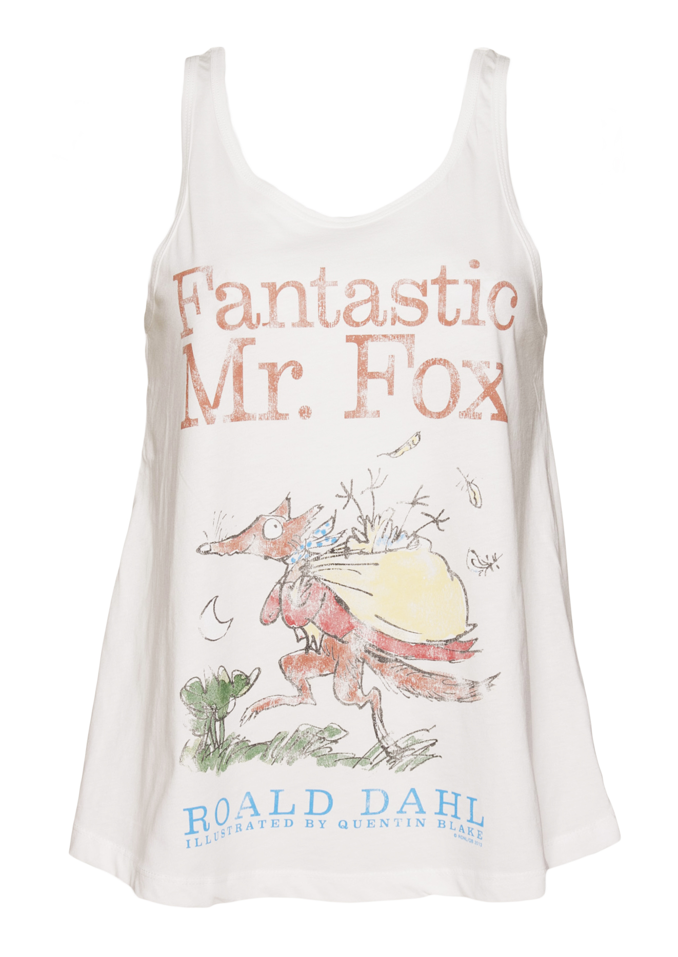 TruffleShuffle Ladies White Roald Dahl Fantastic Mr Fox Swing
