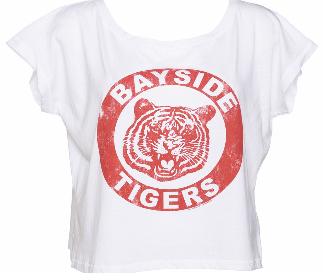 Ladies White Saved By The Bell Bayside Tigers