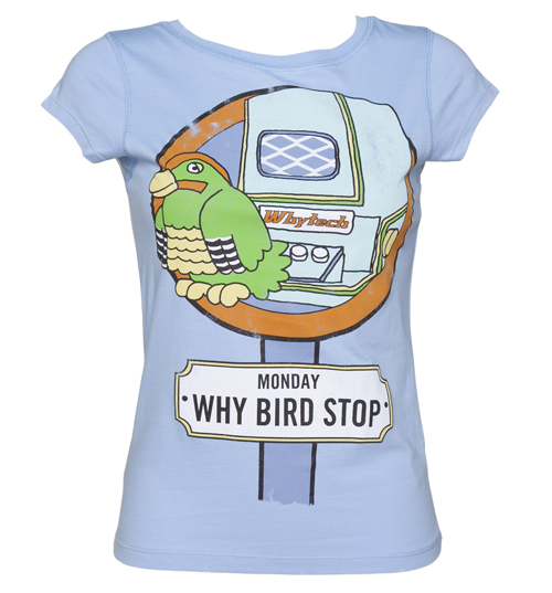Ladies Why Bird Stop Playdays Vintage T-Shirt