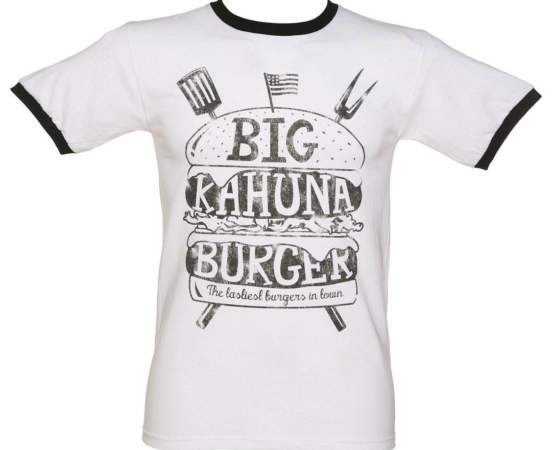 Mens Big Kahuna Burger Ringer T-Shirt