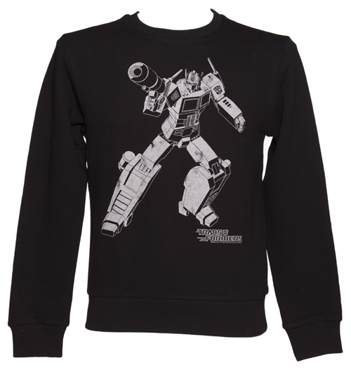 TruffleShuffle Mens Black Transformers Optimus Prime
