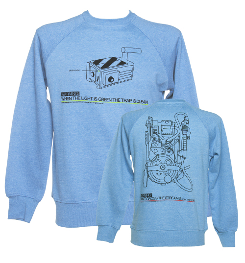 TruffleShuffle Mens Blue Marl Dont Cross The Streams