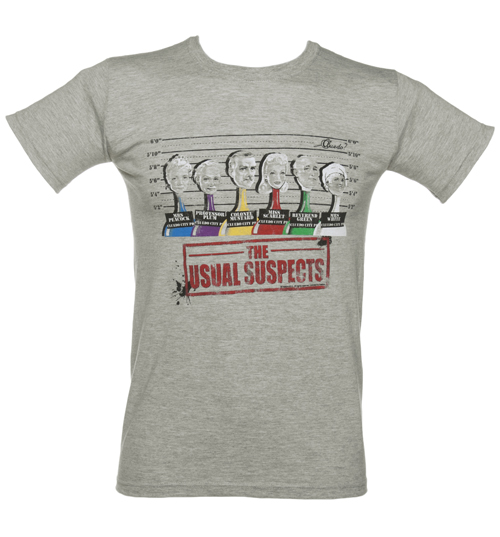 Mens Cluedo The Usual Suspects T-Shirt