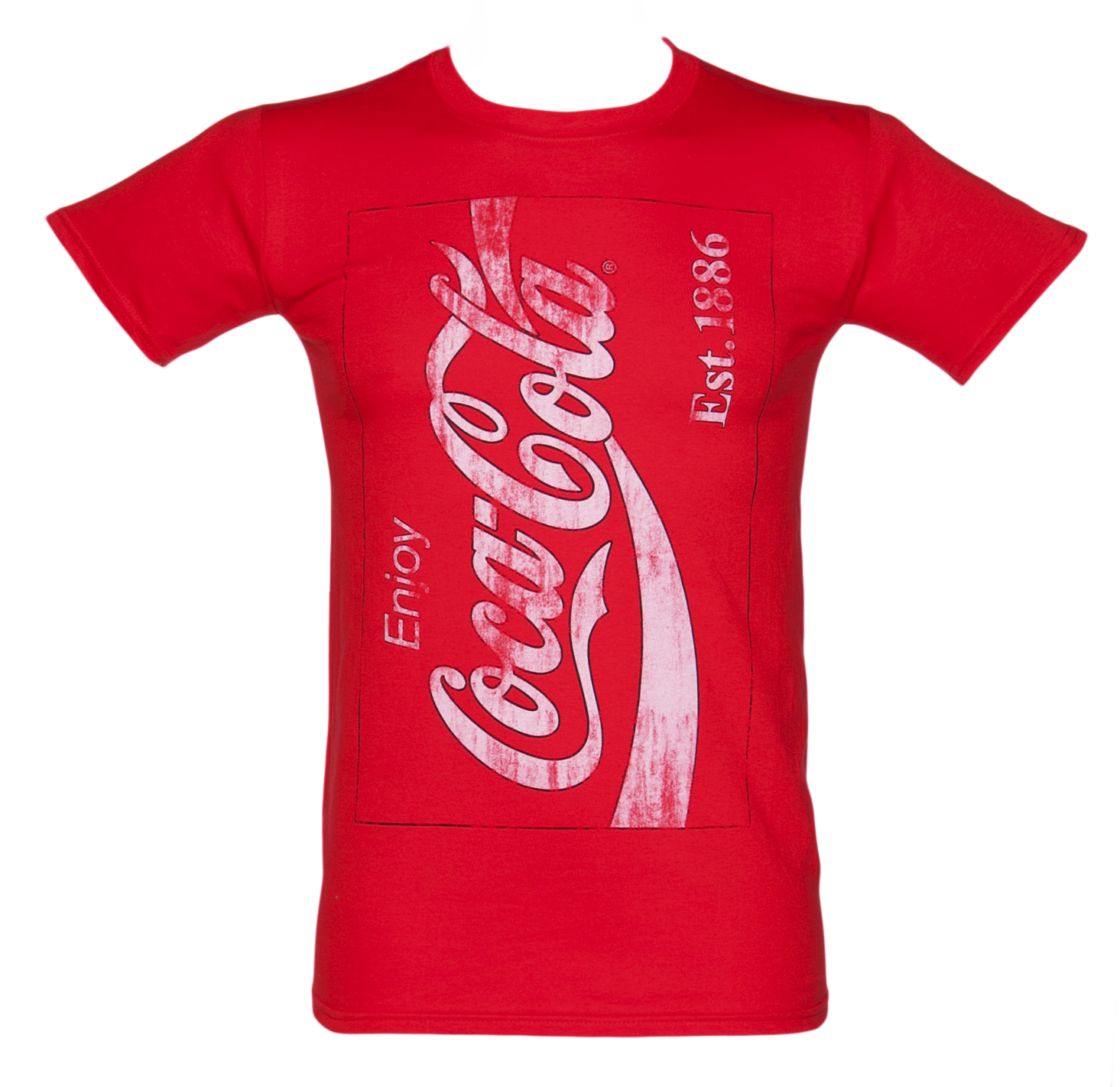 TruffleShuffle Mens Coca-Cola Est. 1886 T-Shirt