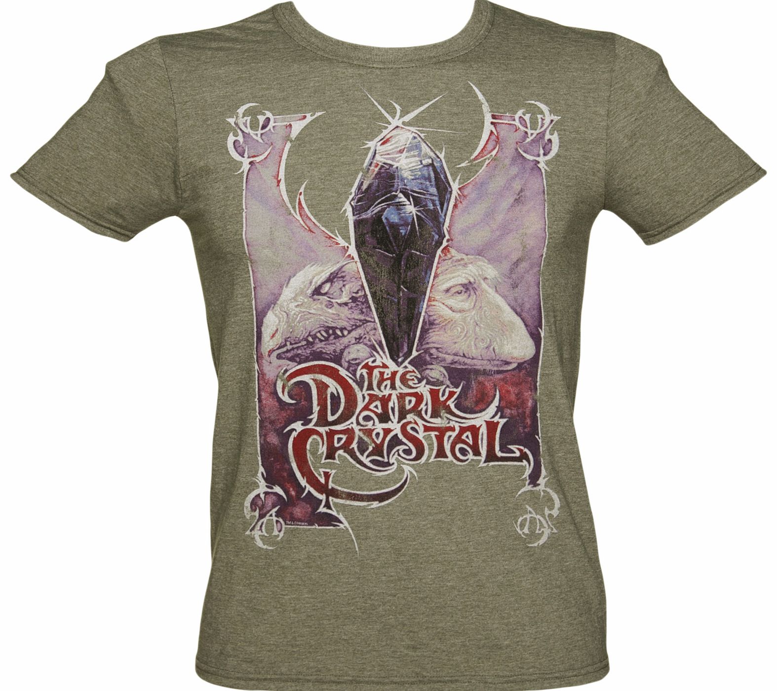 TruffleShuffle Mens Dark Crystal Skeksis and Mystic T-Shirt
