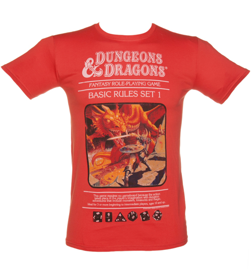 Mens Dungeons and Dragons T-Shirt
