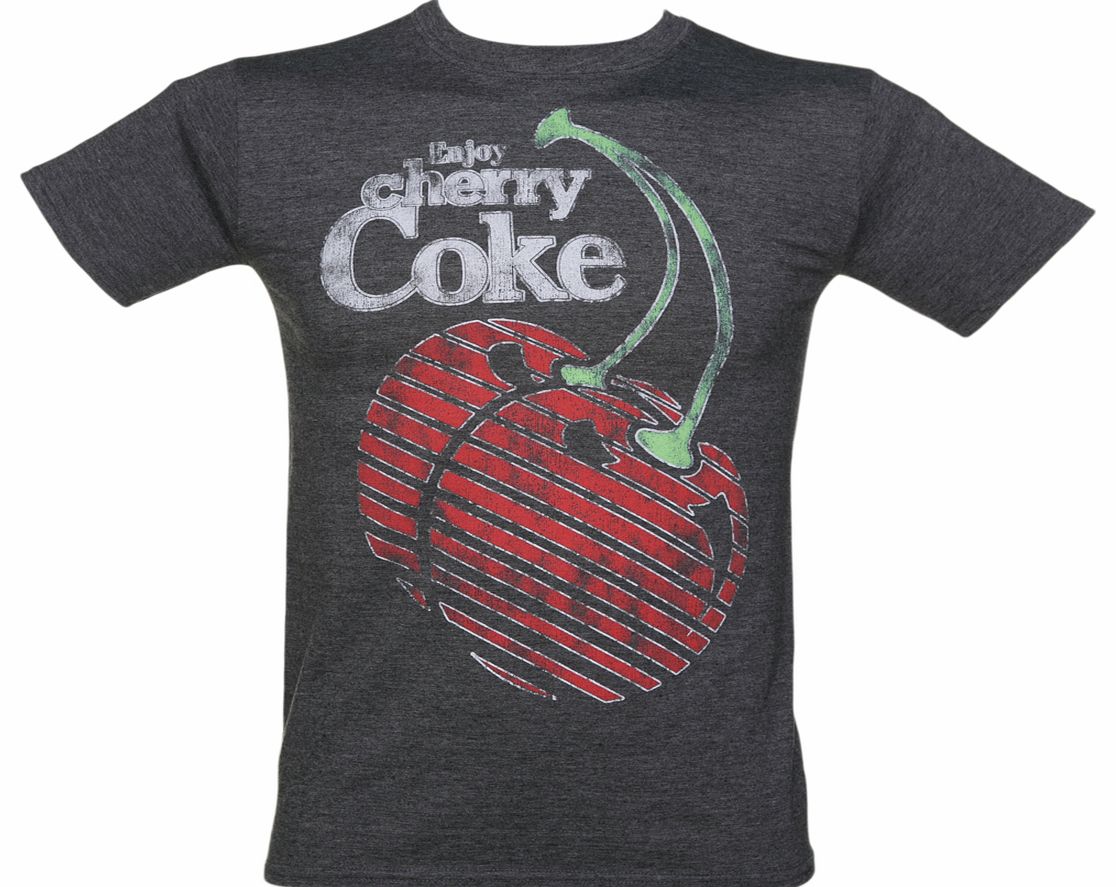 TruffleShuffle Mens Enjoy Cherry Coke T-Shirt