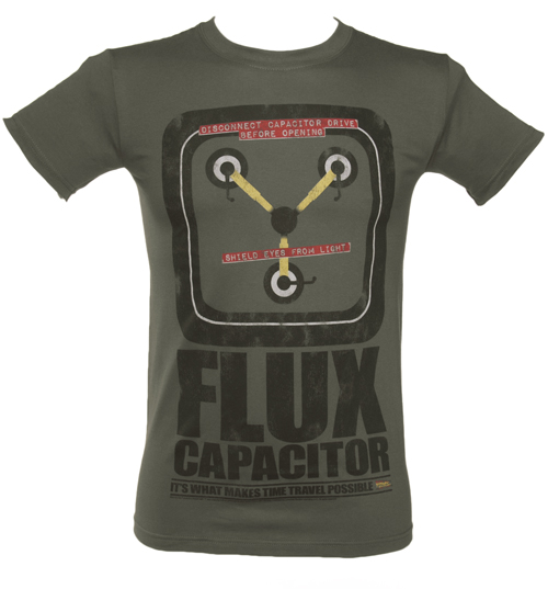 TruffleShuffle Mens Flux Capacitor Back To The Future Glow