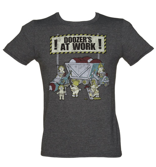 TruffleShuffle Mens Fraggle Rock Doozers At Work T-Shirt