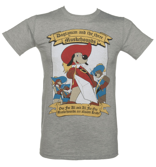 TruffleShuffle Mens Grey Dogtanian And The Three