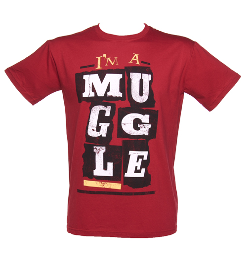 TruffleShuffle Mens Im A Muggle Harry Potter T-Shirt