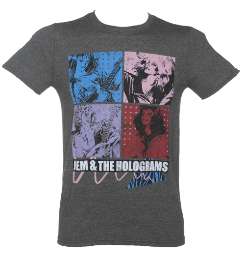TruffleShuffle Mens Jem And The Holograms Band T-Shirt