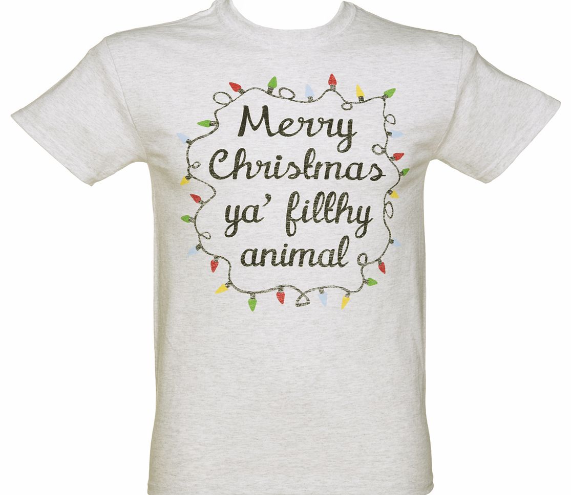 TruffleShuffle Mens Merry Christmas Ya Filthy Animal