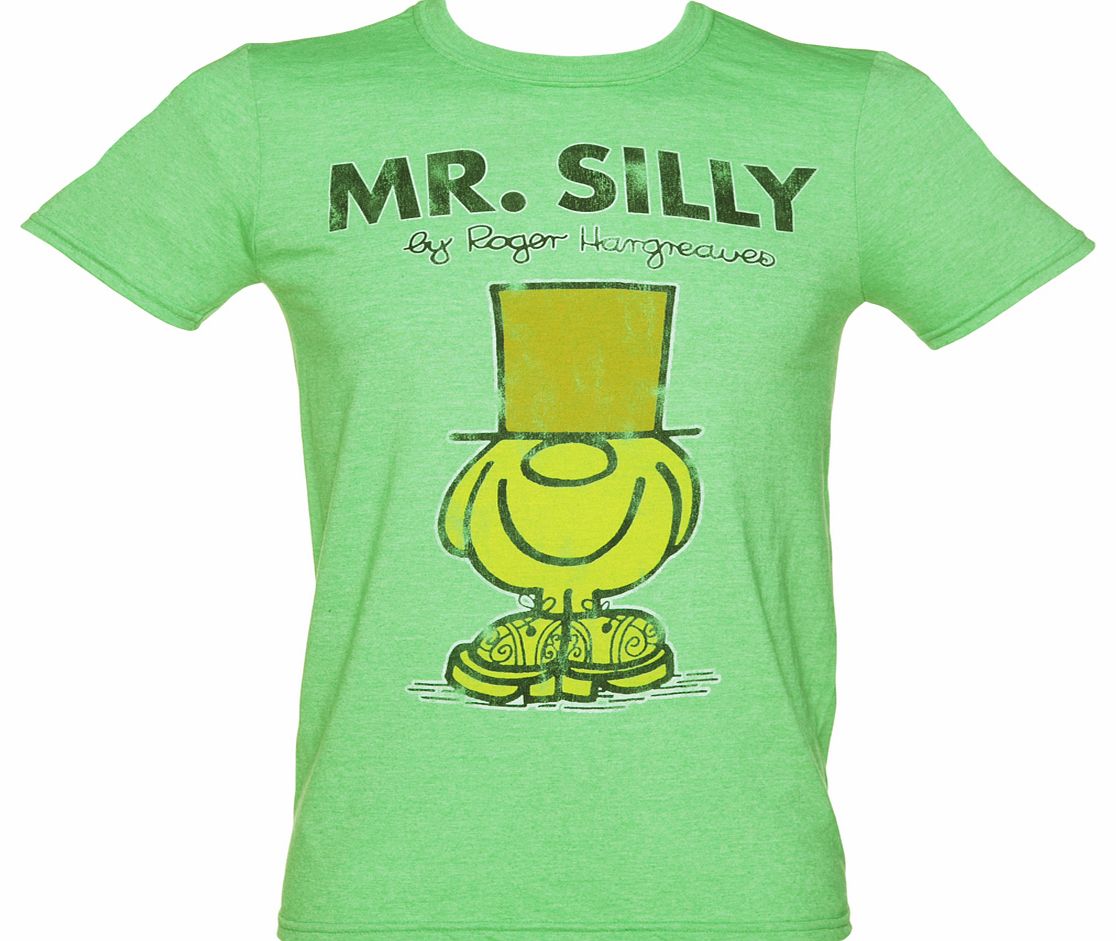 TruffleShuffle Mens Mr Men Mr Silly T-Shirt