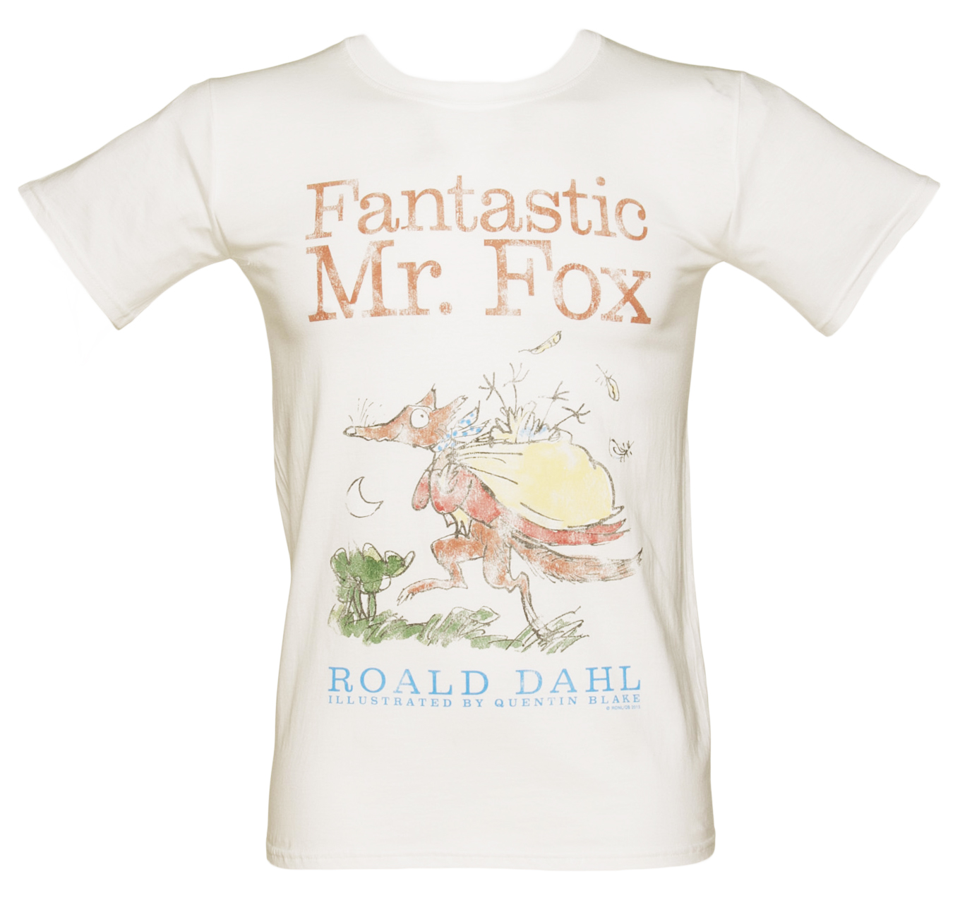 TruffleShuffle Mens Roald Dahl Fantastic Mr Fox T-Shirt