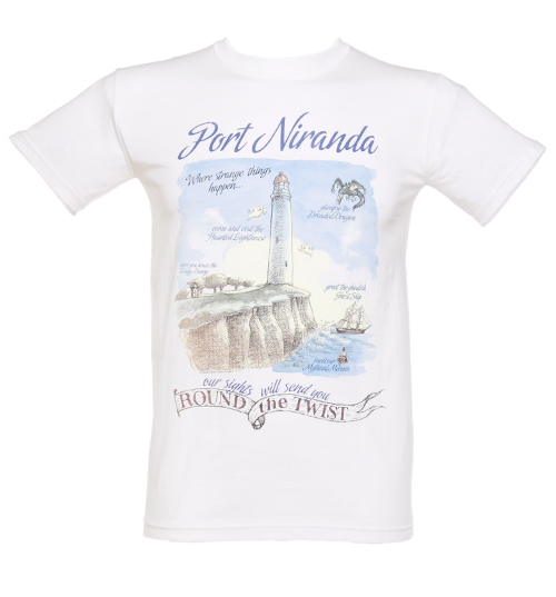 TruffleShuffle Mens Round The Twist Port Niranda T-Shirt