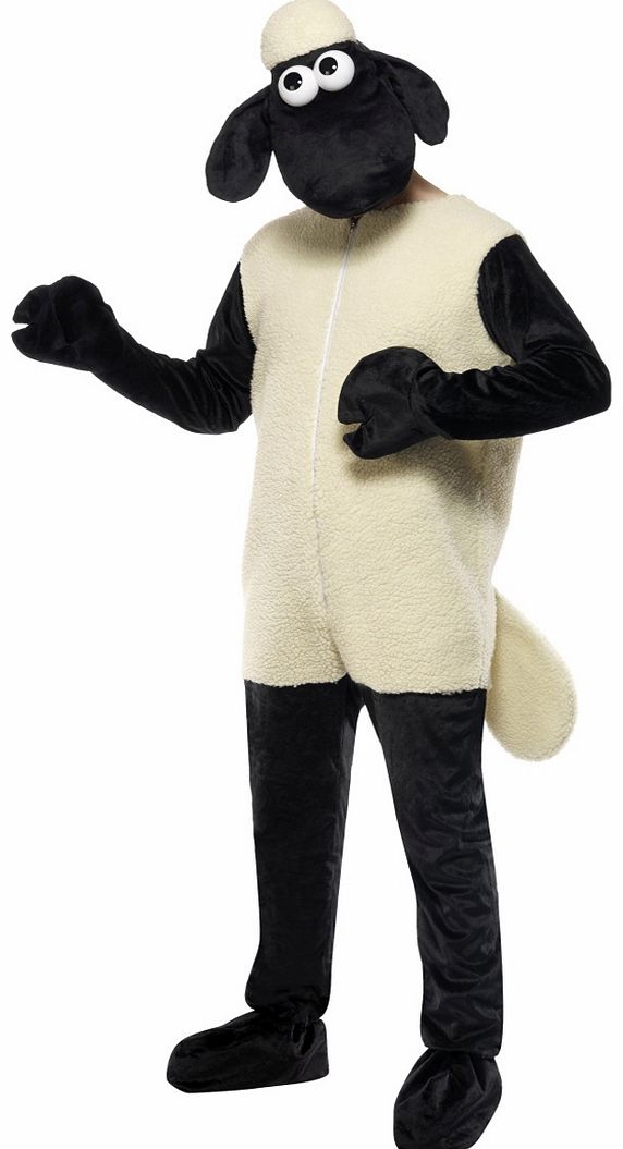 TruffleShuffle Mens Shaun The Sheep Fancy Dress Costume