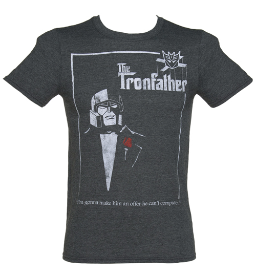 TruffleShuffle Mens The Tronfather Transformers T-Shirt