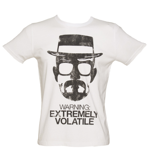 TruffleShuffle Mens Warning Extremely Volatile T-Shirt