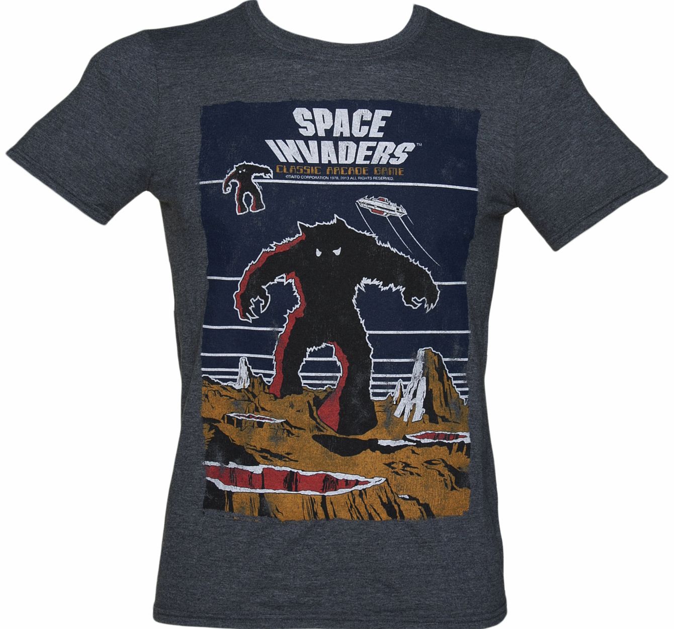 TruffleShuffle Space Invaders Arcade Graphics T-shirt des hommes