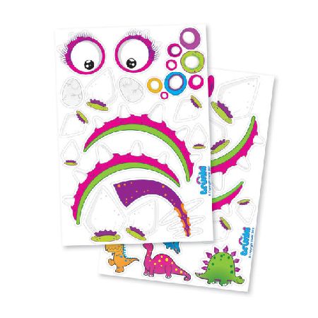 Trunki Luggage Trunki Dino Girl Sticker Pack -
