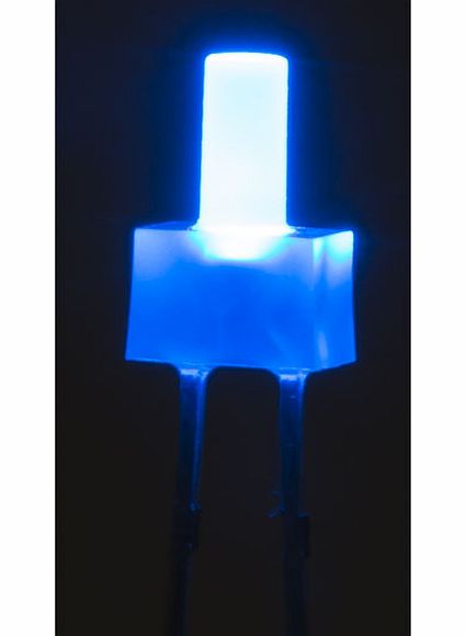 TruOpto 2mm 12V Tower LED Blue 150mcd Diffused