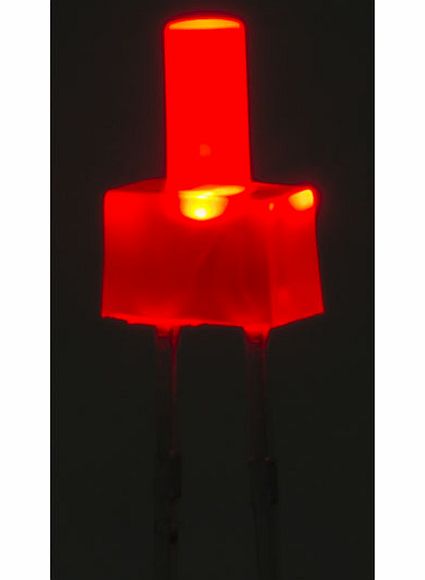 TruOpto 2mm 12V Tower LED Red 68mcd Diffused
