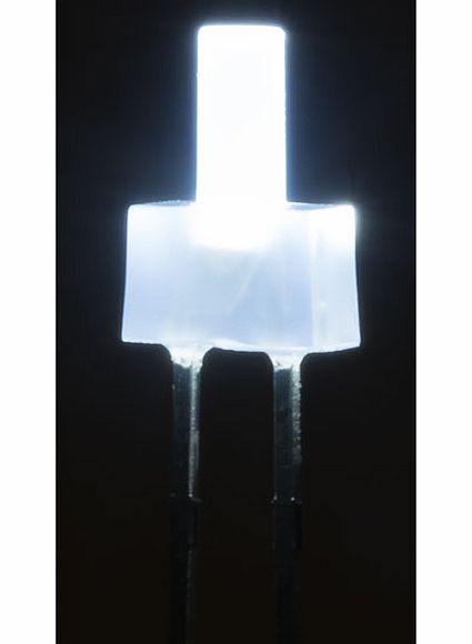 TruOpto 2mm 12V Tower LED White 10,000K 330mcd Diffused