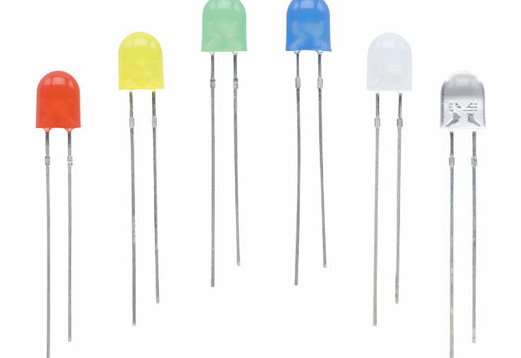 TruOpto 5mm 2v Red LED Oval Diffused 2180mcd