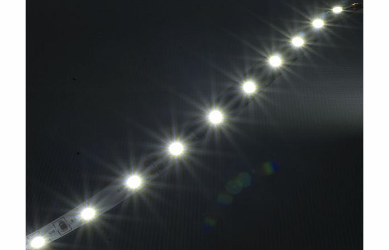 TruOpto LED Strip 5m 12V White 2.1mm DC Jack Connector