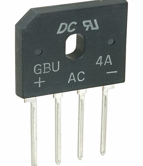 TruSemi Gbu4b Bridge Rectifier 4a 100v Tru GBU4B