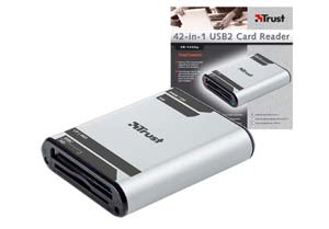 trust 42-in-1 USB2 Card Reader CR-1420p - Ref. 15092