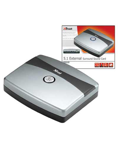 Trust 510ex USB 5.1 External Sound Card
