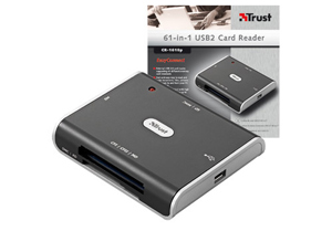 61-in-1 USB2 Card Reader CR-1610p - Ref. 15093