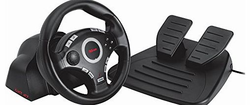 Trust Compact Vibration Feedback Steering Wheel GXT 27 (PC/PS3)