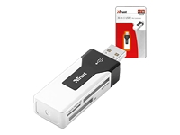 Trust EasyConnect 36-in-1 USB2 Mini Cardreader CR-1350p - card reader - Hi-Speed USB