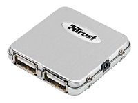 Trust HU-3340m 4 Port Mini USB 2.0 Design Hub - hub - 4 port