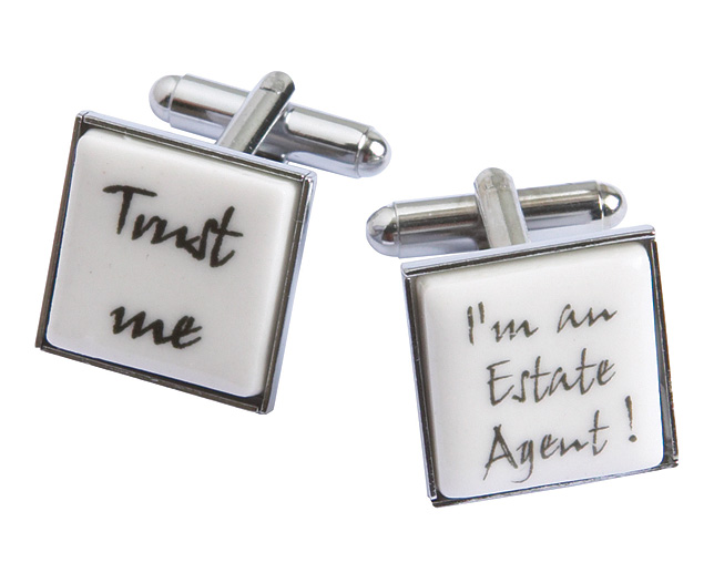 Me I` An Estate Agent Cufflinks