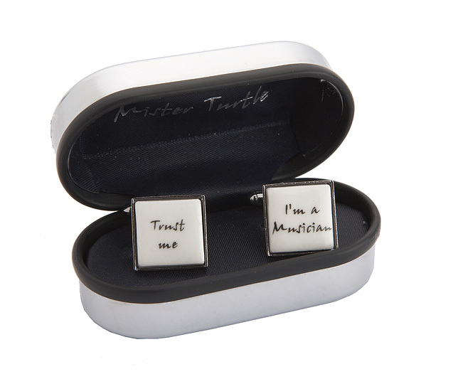 trust Me Im A Musician Cufflinks