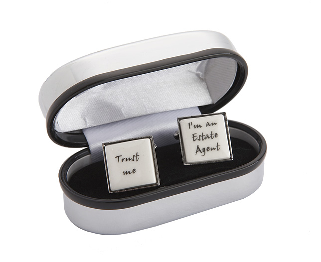 Trust Me Im An Estate Agent Cufflinks
