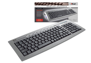 Slimline Keyboard KB-1400S UK - 14227