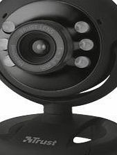 Trust Spotlight Webcam HD for PC, Laptop - Black
