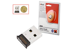 trust Ultra Small Bluetooth 2.0 USB Adapter 10m BT-2400p - Ref. 15542